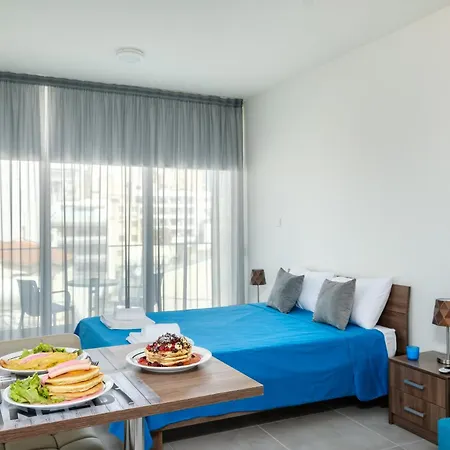 Apartament The Habitat Mediterraneo - Self Check-in Larnaca